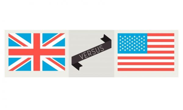 تفاوت واژگان رایج انگلیسی بریتانیایی و آمریکایی
